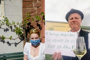 Corona-Weinfest Dertingen 2020